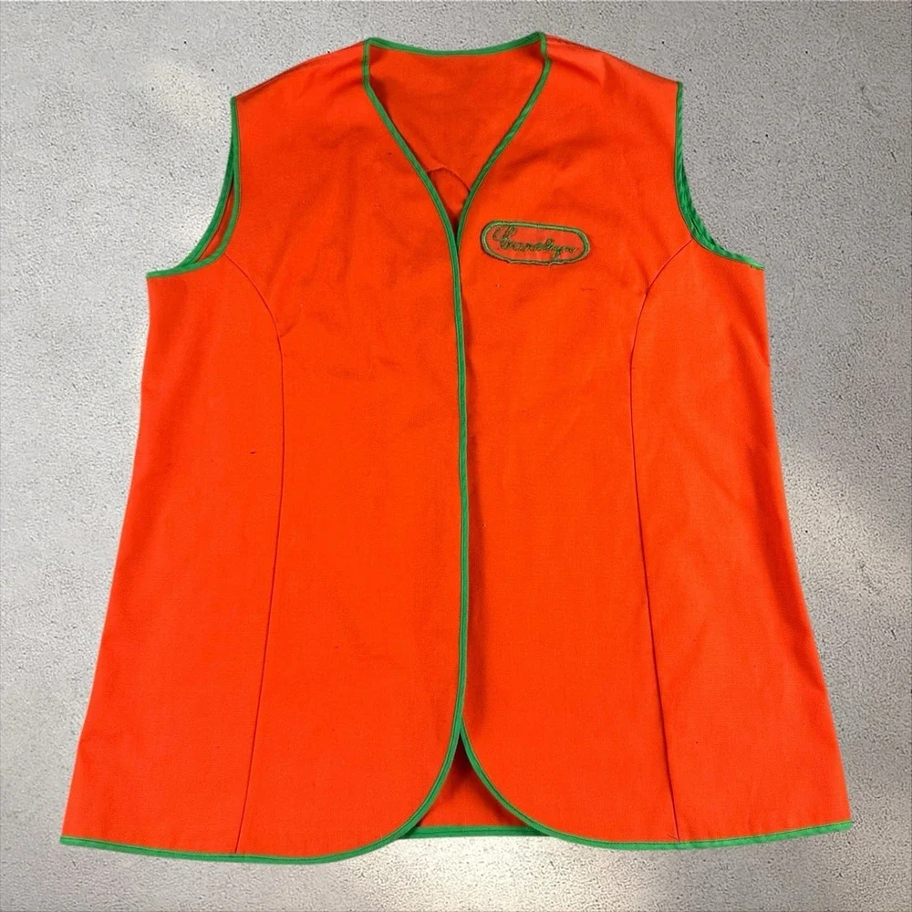 Lot Of 2 Vintage Shriner Clown Vests 70s 80s Montpelier Vermont W/ Pins Mason